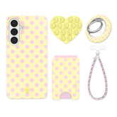 Buttercream Polka Dot Samsung Bundle Set