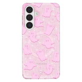 Ghosted Pink Glitter Samsung Case