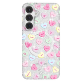 Sweet Hearts Glitter Samsung Case