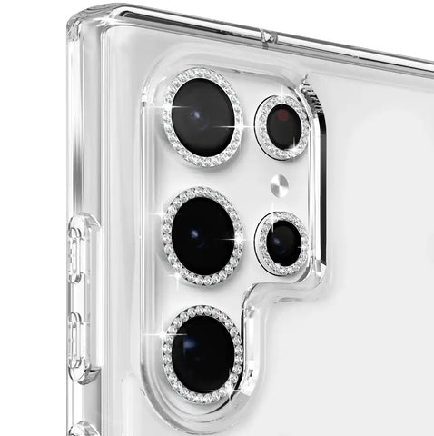 Crystal Glam Camera Lens Protector for Samsung