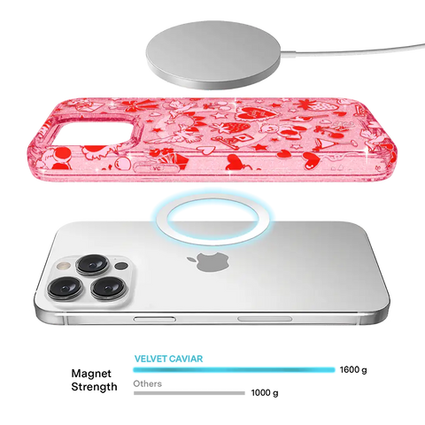 Be Mine Glitter iPhone Case