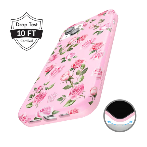 Baby Pink Roses iPhone Case