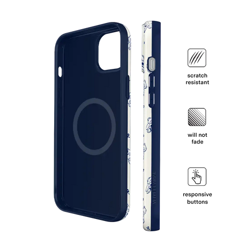 Preppy Teddy iPhone Case