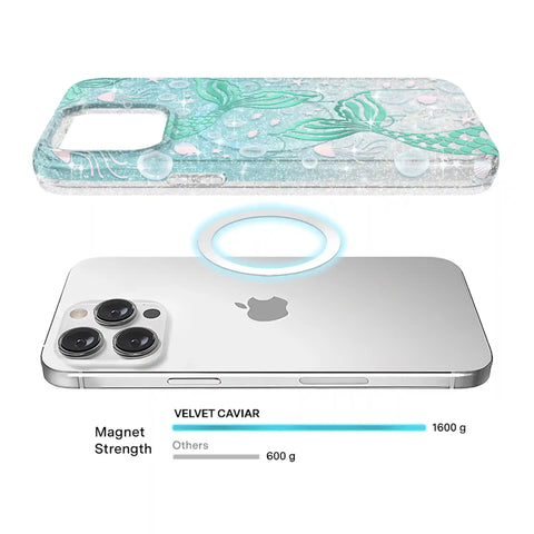 Mermaid Glitter Holo iPhone Case