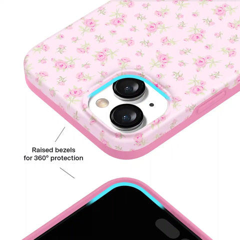 Dainty Pink Floral iPhone Case