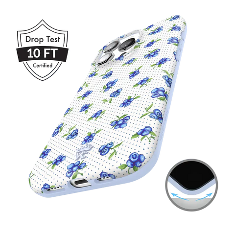 Blueberry Baby iPhone Case