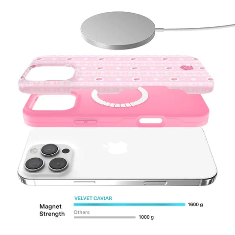 Strawberry Macaron iPhone Case
