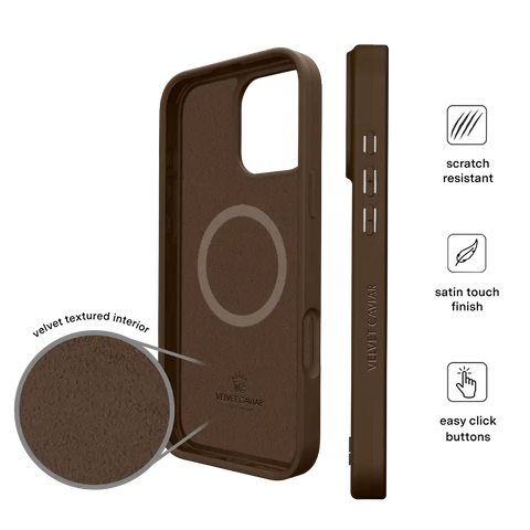 Espresso Brown iPhone Case