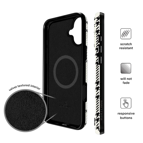 Houndstooth Sweater iPhone Case