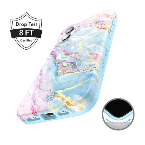Holo Moonstone Marble iPhone Case