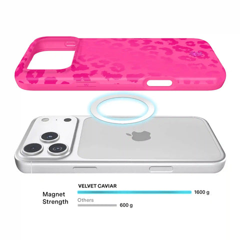 Even Hotter Pink Leopard iPhone Case