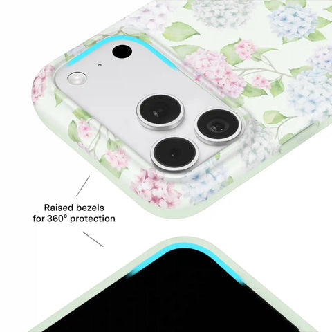 Hydrangea Floral iPhone Case