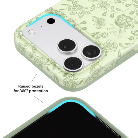Storybook Sage Floral iPhone Case