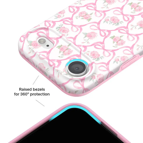 Lovely Pink Bows iPhone Case