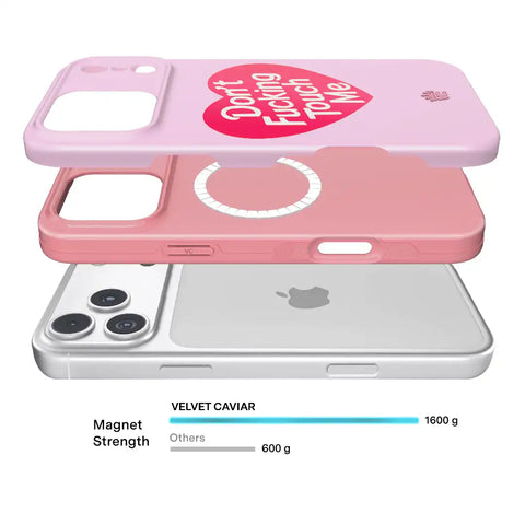 Don't F Touch Me iPhone Case