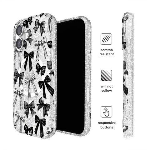 Gothic Bows iPhone Case