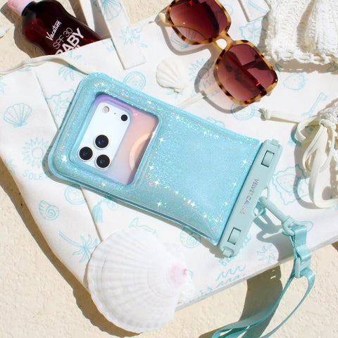 Mermaid Glitter Waterproof Floating Phone Pouch