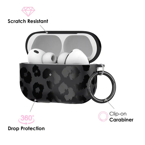 Black Leopard AirPod Case
