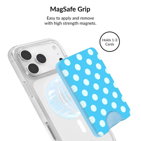 Aquamarine Polka Dot iPhone Bundle Set