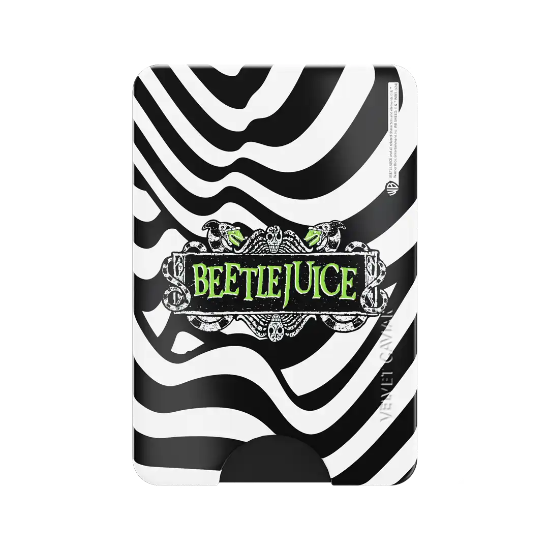Beetlejuice It's Showtime MagSafe Wallet