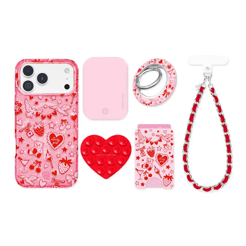 Be Mine Glitter iPhone Bundle Set