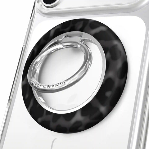 It Girl Black Leopard MagSafe Grip Ring