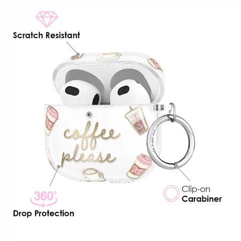 Coffee Please AirPod Case