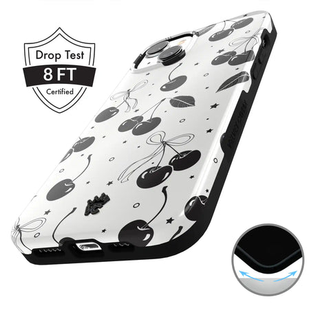 Cherry Noir iPhone Case