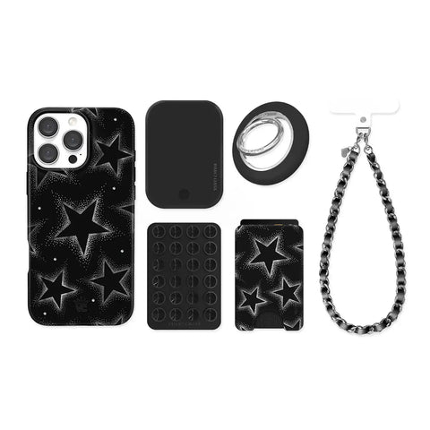 Crystal Chrome Stars iPhone Bundle Set