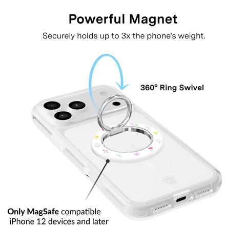 Dreamy Meadow Floral MagSafe Grip Ring