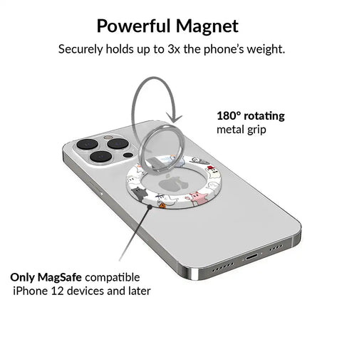 Ghosted Costume Party MagSafe Grip Ring
