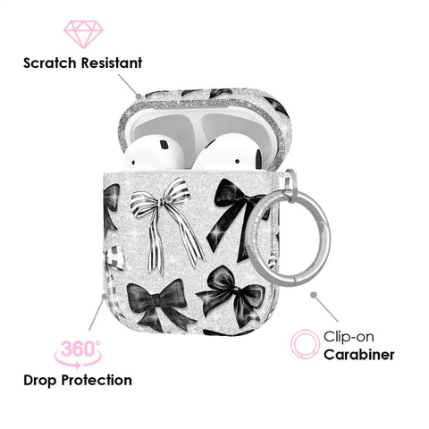 Gothic Bows AirPod Case