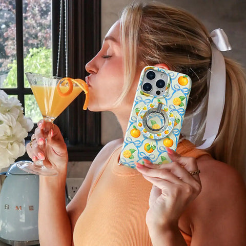 Orange Blossom iPhone Case