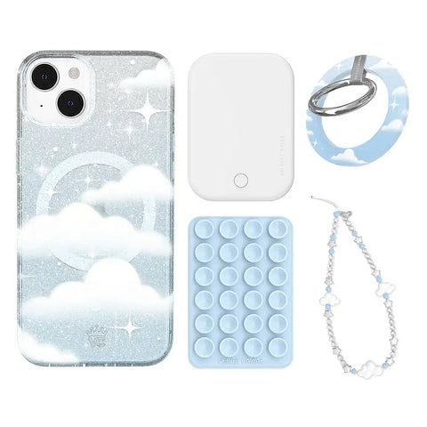 In The Clouds Stardust iPhone Bundle Set - Grip