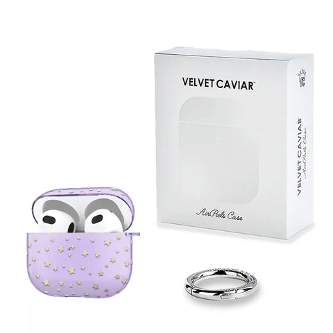 Lilac Celestial Stars AirPod Case