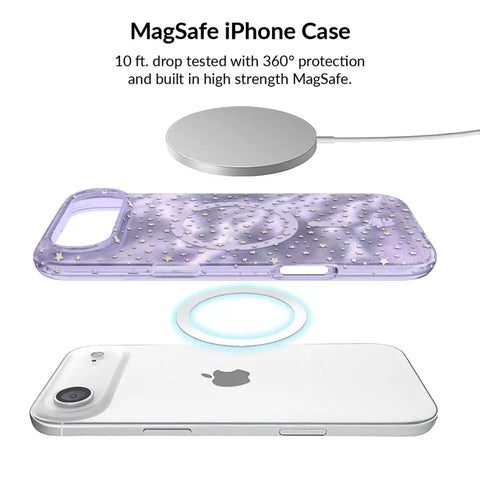 Lilac Celestial Stars iPhone Bundle Set