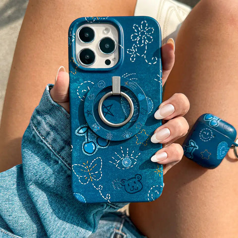 Blue Jean Baby MagSafe Grip Ring