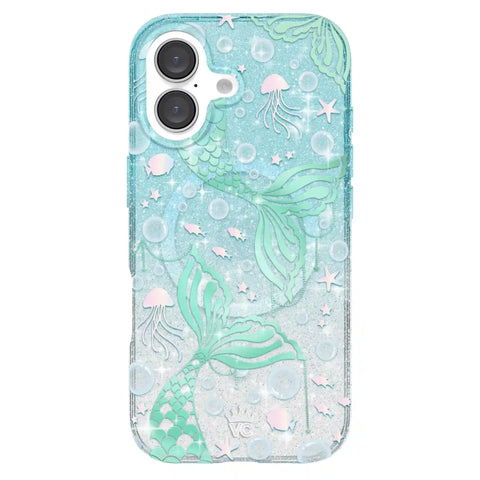 Mermaid Glitter Holo iPhone Case