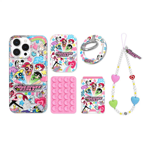 The Powerpuff Girls Girl Power iPhone Bundle Set