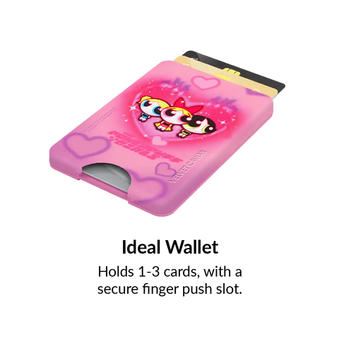 The Powerpuff Girls Airbrush Hearts MagSafe Wallet
