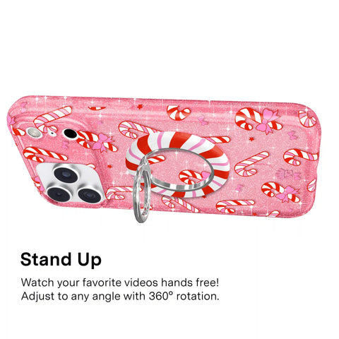 Peppermint Princess MagSafe Grip Ring