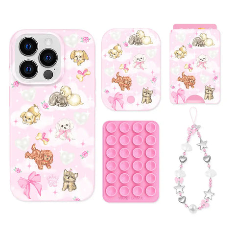 Puppy Love iPhone Bundle Set - Wallet