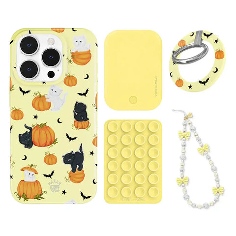 Purrfect Pumpkins iPhone Bundle Set - Grip