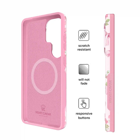 Posie Pink Bow Samsung Case