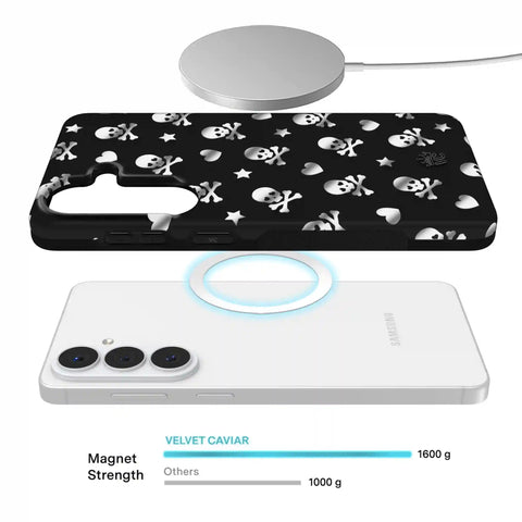 Chrome Skulls Samsung Case