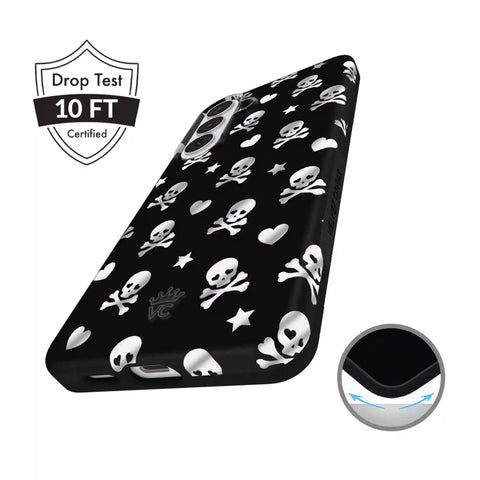 Chrome Skulls Samsung Case