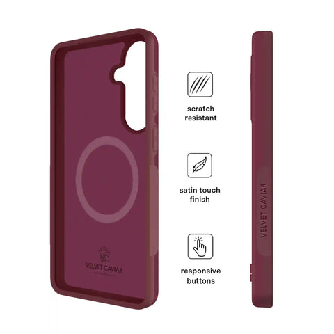 Burgundy 1990 Samsung Case
