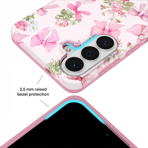 Posie Pink Bow Samsung Case