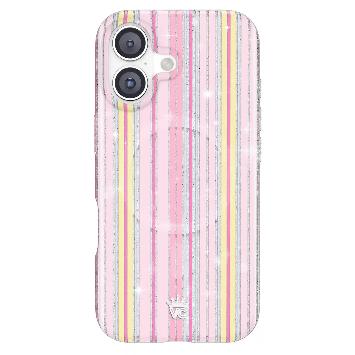 Sunkissed Stripes Glitter iPhone Case