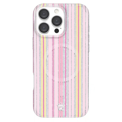 Sunkissed Stripes Glitter iPhone Case